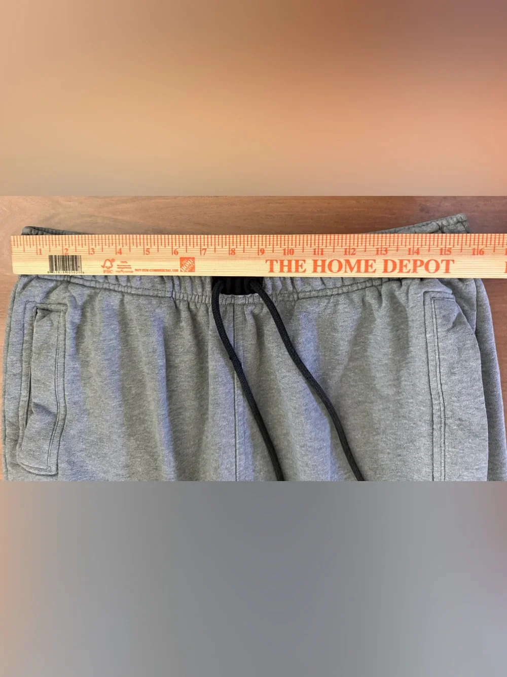 Jordan Essentials Fleece Sweatpants Joggers Heather Gray Men’s Large